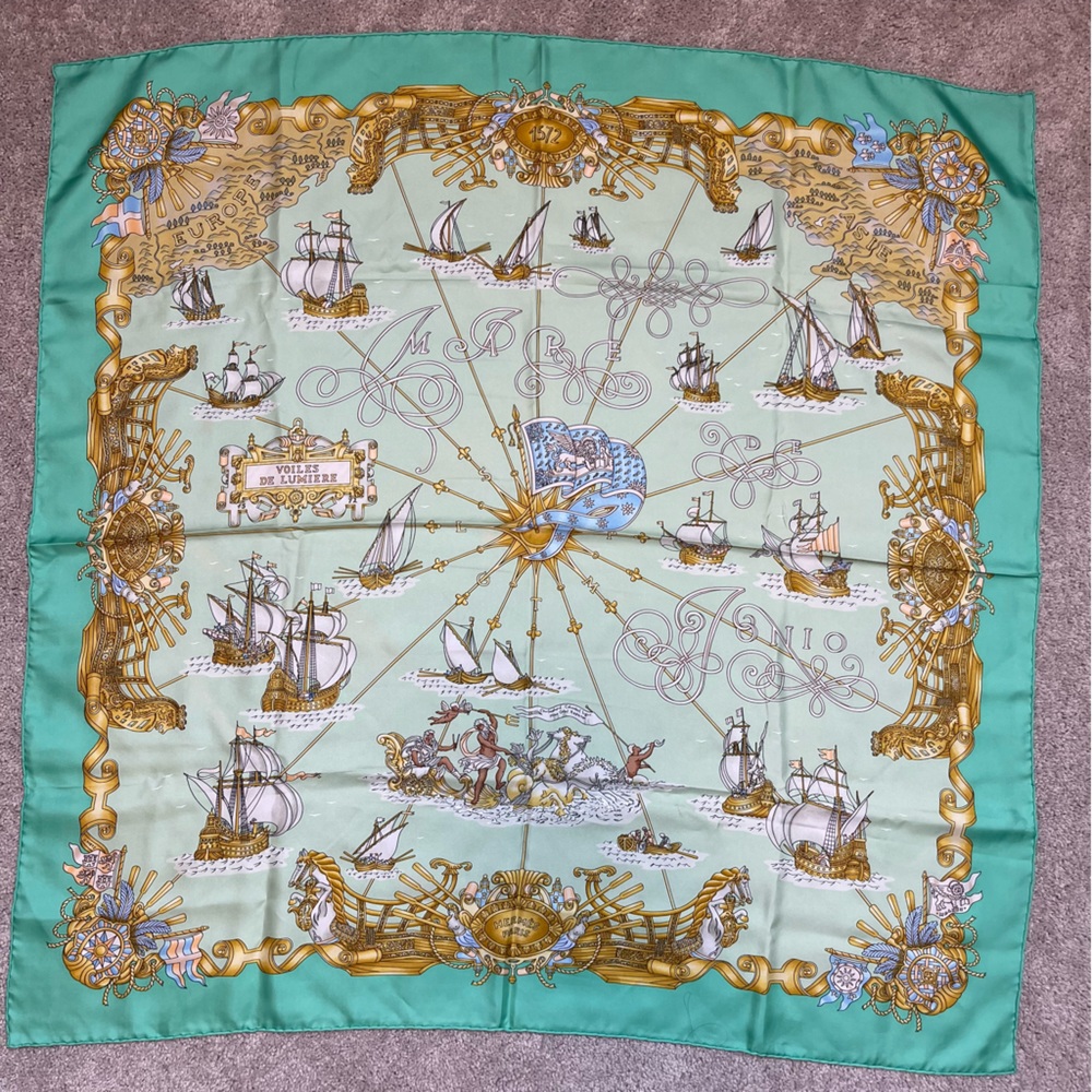 Hermes Carre 90 scarf scarves
